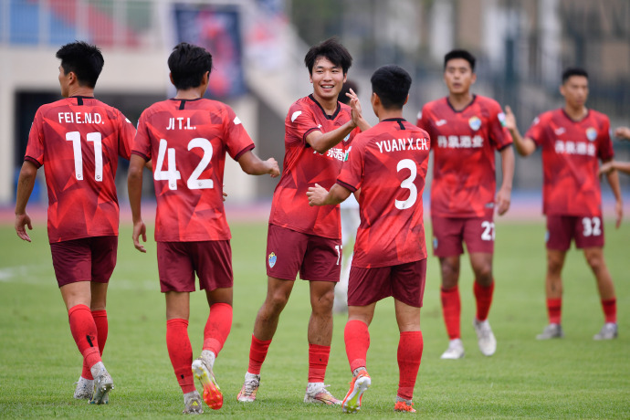 🤙中乙杀手!申花租借至广西恒宸的小将费尔南多上演五子登科